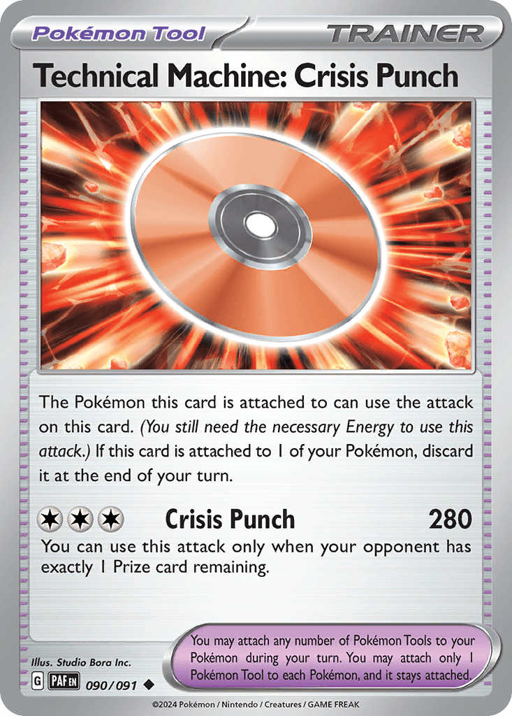 Technical Machine: Crisis Punch card