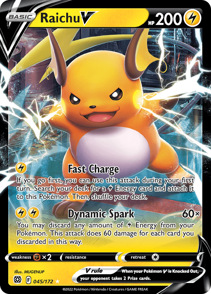 Raichu V card