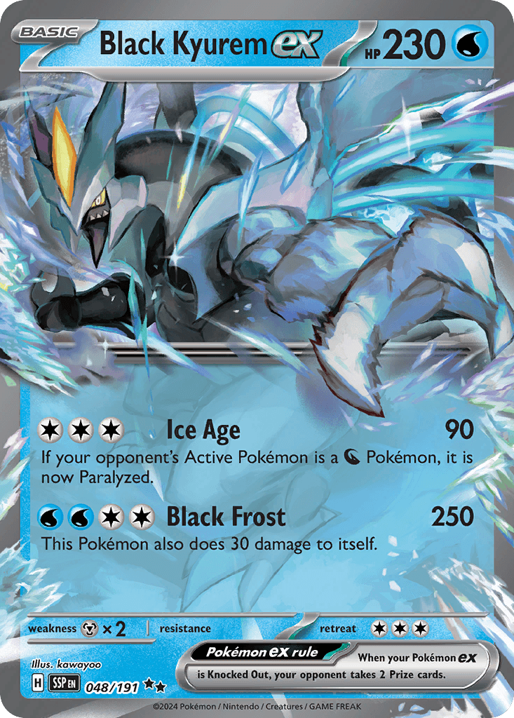 Black Kyurem ex card